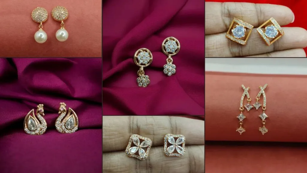 Earrings Design: हर मौके के लिए परफेक्ट AD Earrings Design – आपकी खूबसूरती में चार चाँद लगाने के लिए 2 Ad Earrings Design