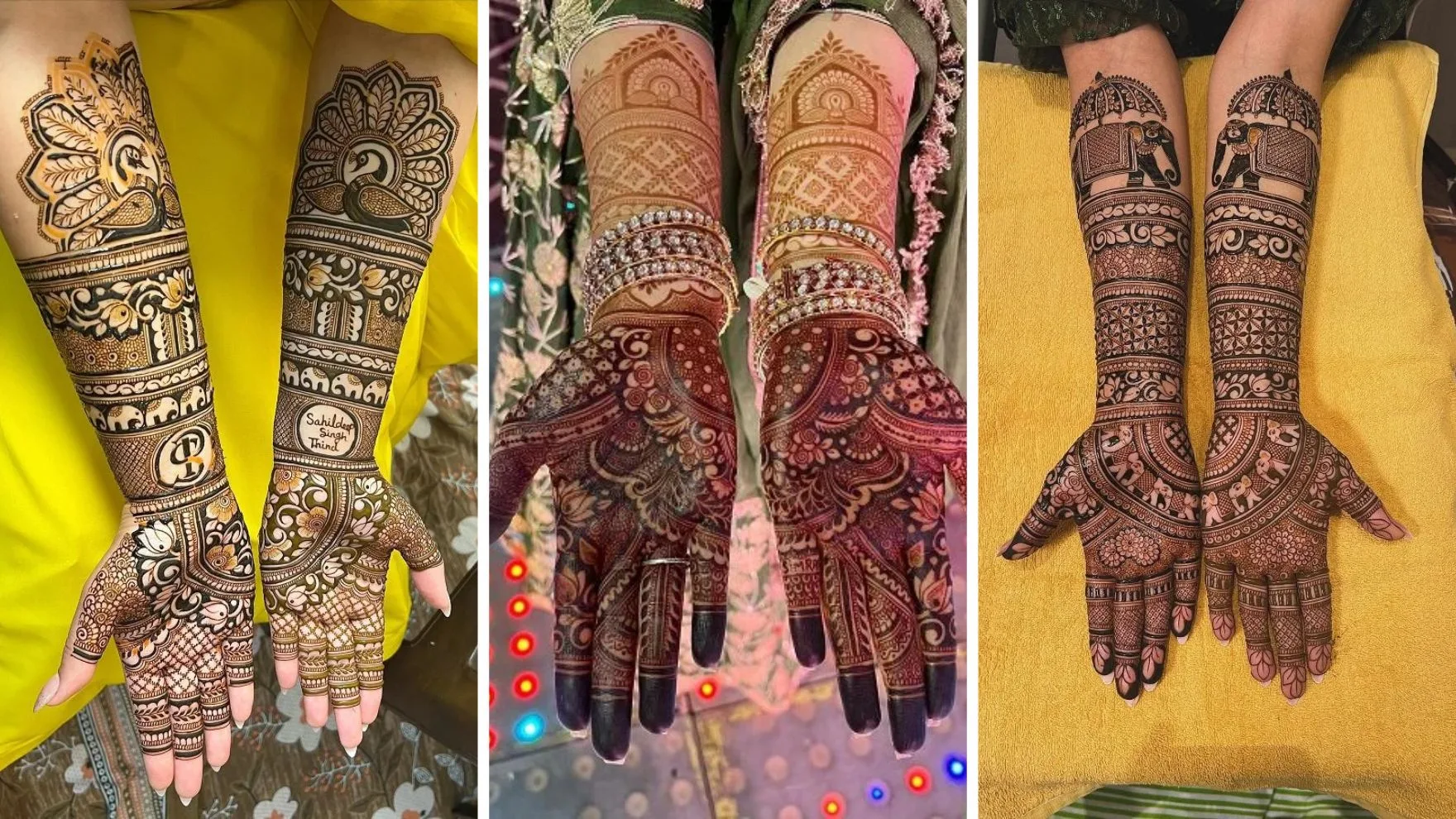 Bridal Mehndi Designs: शादी के लिए लेटेस्ट और खूबसूरत मेहंदी डिज़ाइन्स का कलेक्शन 4 Bridal Mehndi Designs