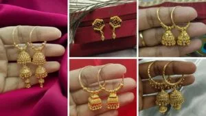 Gold Plated Earrings Design