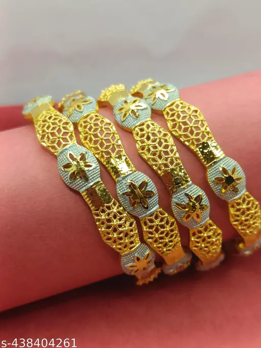 gold plated bangles designs