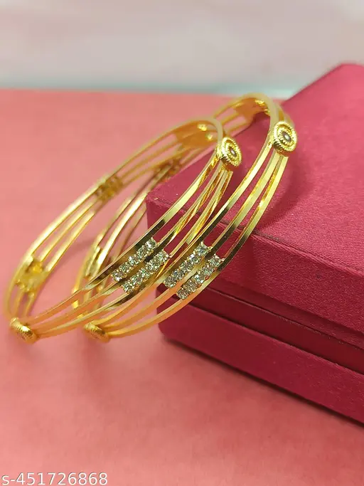 gold plated bangles designs