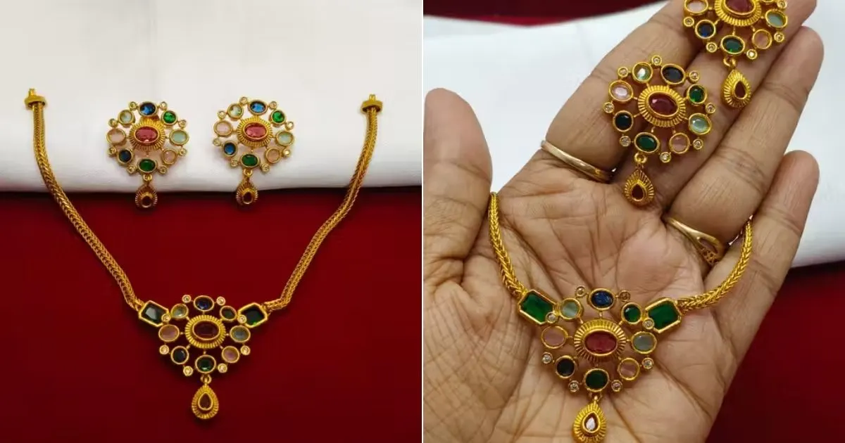 Necklace Choker Set