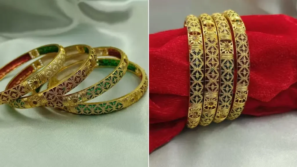 Rajwadi Bangles Set