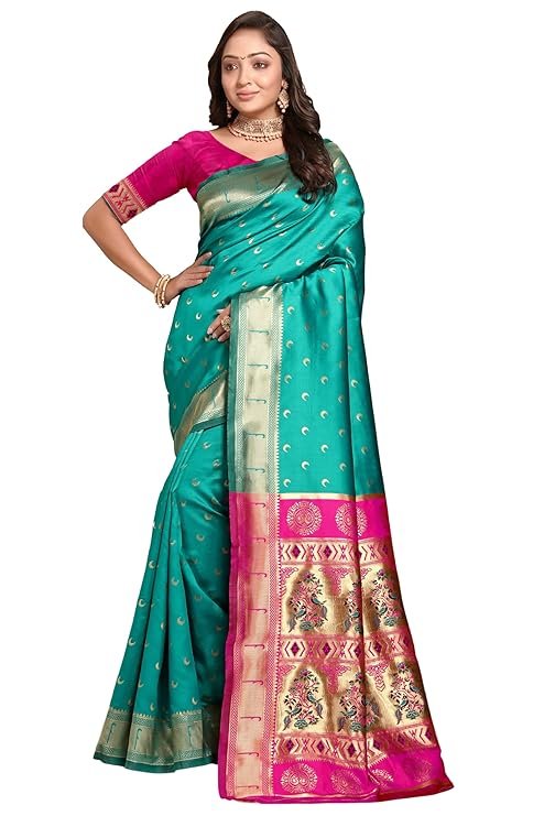 Women's Pure Kanjivaram Silk Saree