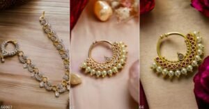 Goldplated  Pearl Nose Pin