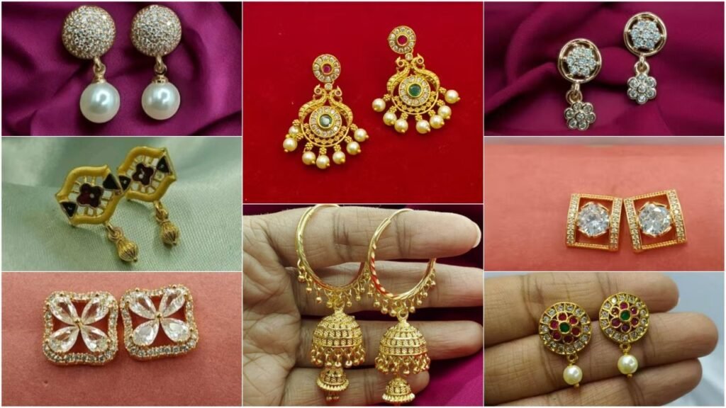 Latest Earrings Designs 2025  Under 300 For Womens And Girls