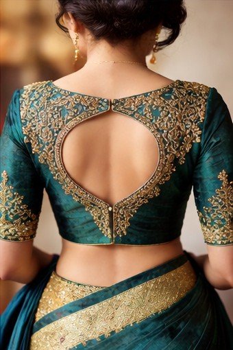9 Stunning Bridal Blouse Back Designs Every Indian Bride Will Love in 2026 13 Bridal Blouse Back Designs