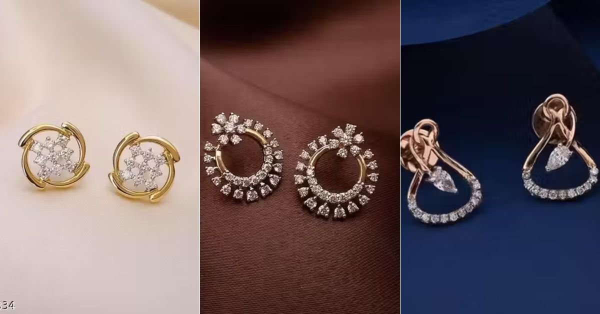 Studs Earrings Designs : Elegant & Stylish Everyday Jewellery for Women And Girls 4 Beautiful Studs Earrings Design 2026