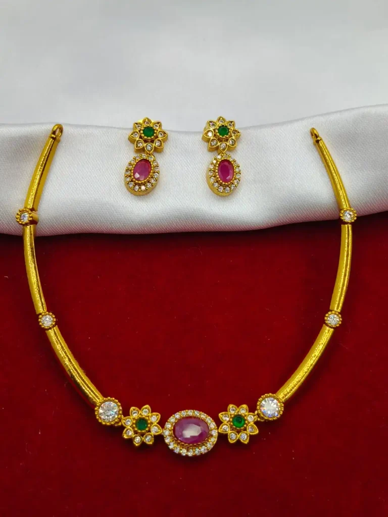 Choker Necklace Set Design 1