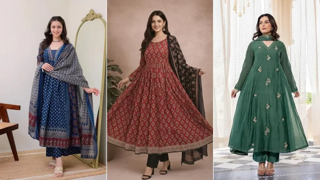 Designer Anarkali kurta Sets