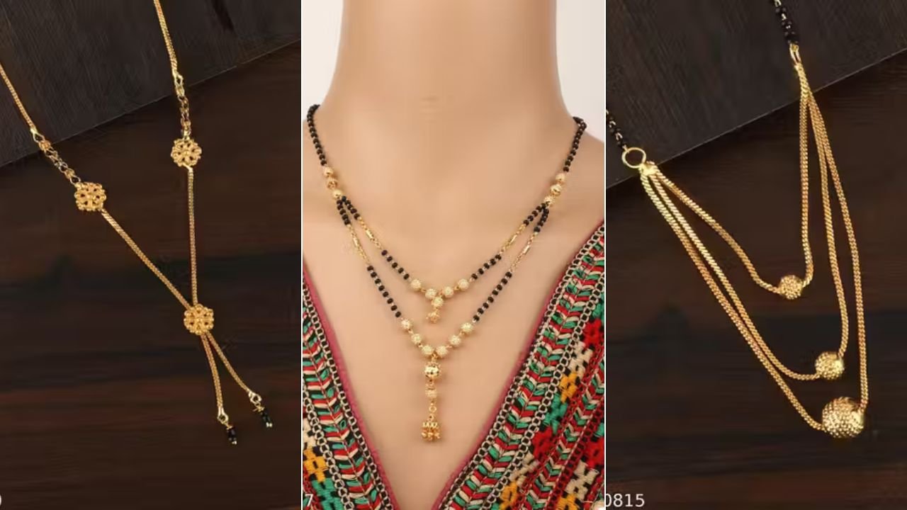 Stylish Mangalsutra For Women – Elegant Gold Plated Daily Wear Mangalsutra Design 2026 4 Stylish Mangalsutra For Women