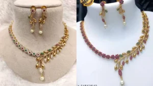 AD Stone Necklace set