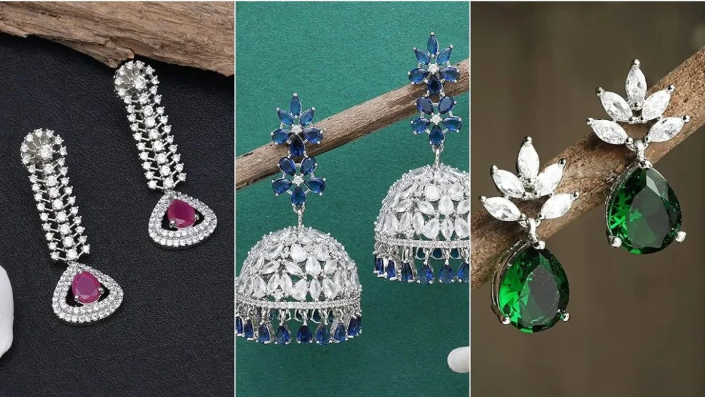 American Diamond Earrings