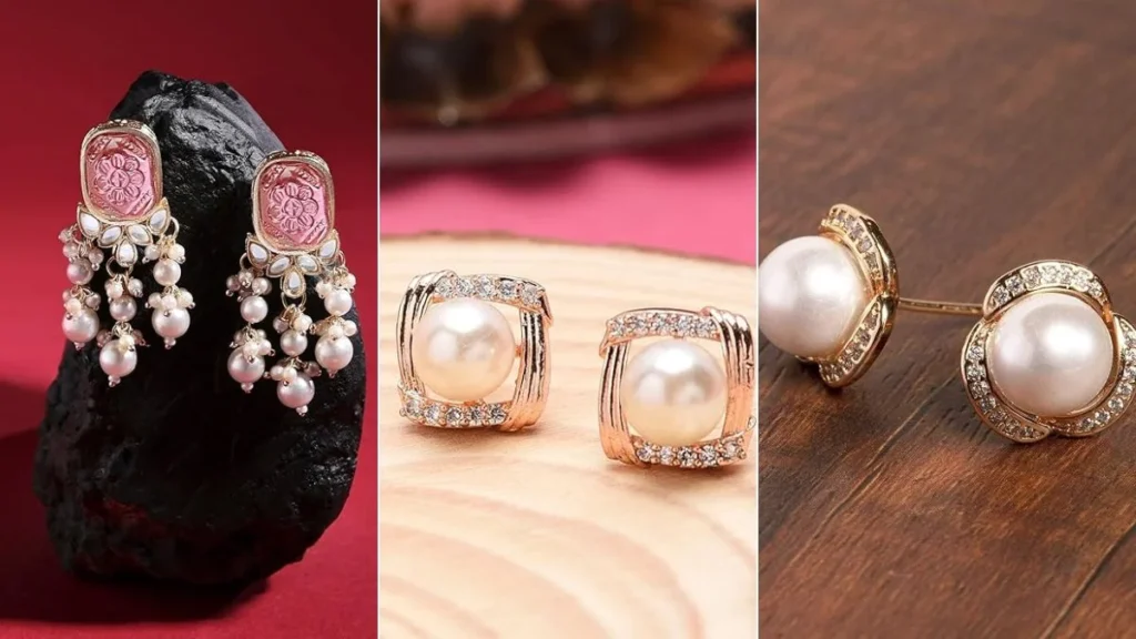 Pearl Earrings for Women