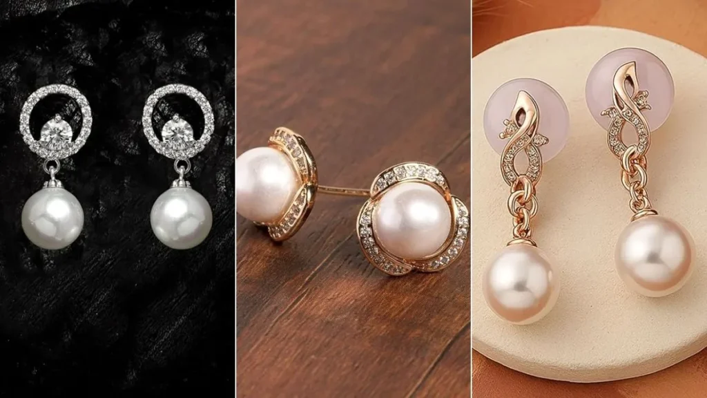 Pearl Earrings for Women