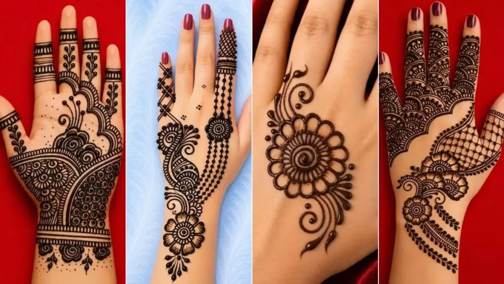 Simple Mehndi Design Photo 2026