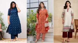 Women Cotton Kurtas for Office Wear