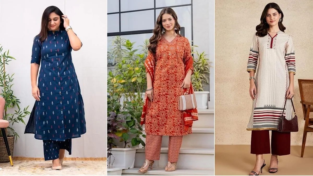 5 Best Women Cotton Kurtas for Office Wear Under 700 – Stylish & Comfortable Picks (2026) 4 Women Cotton Kurtas for Office Wear