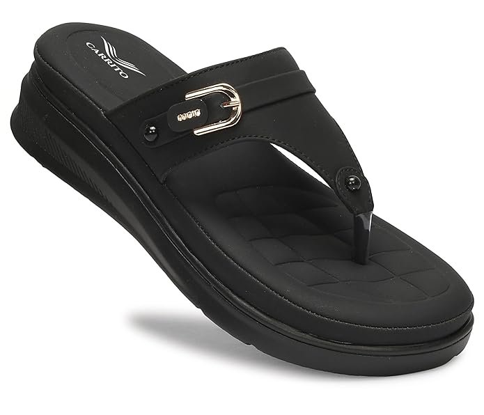 Women Wedge Heels Thong Sandals