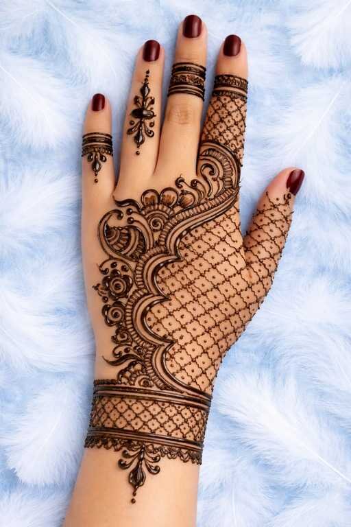 50 Latest Eid Mehndi Designs 2026 for Girls & Women 20 Back Hand Mehndi Design for Eid