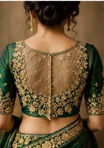 Sheer Net Back Design