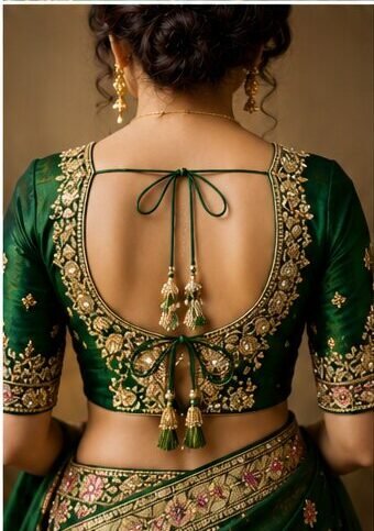 Beautiful Blouse Back designs 