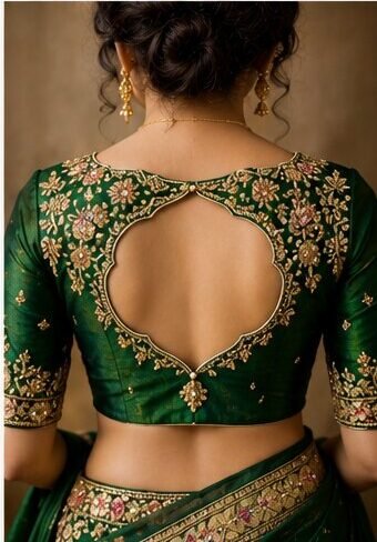 Latest Blouse back Design 2026