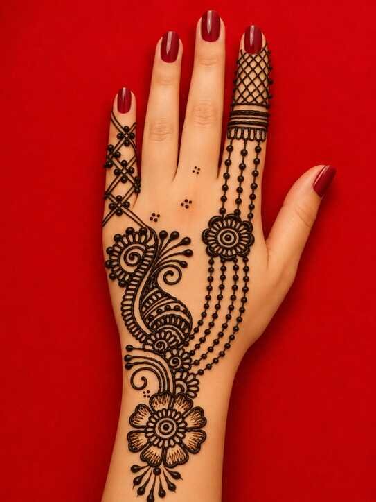 50 Latest Eid Mehndi Designs 2026 for Girls & Women 41 Best Eid Mehndi Design 2026