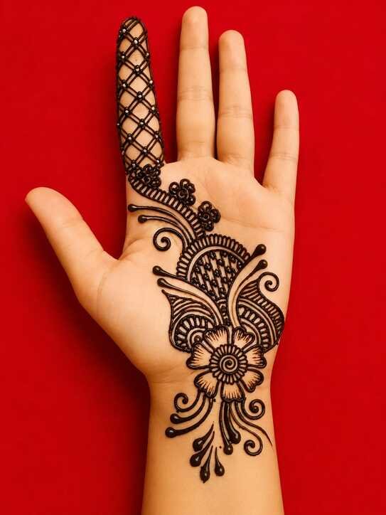 50 Latest Eid Mehndi Designs 2026 for Girls & Women 32 Easy Mehndi Design for Beginners