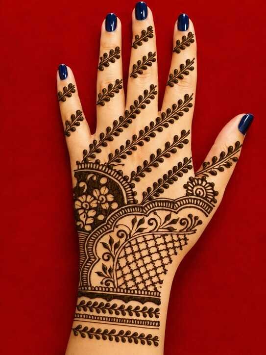50 Latest Eid Mehndi Designs 2026 for Girls & Women 10 Arabic Eid Mehndi Design