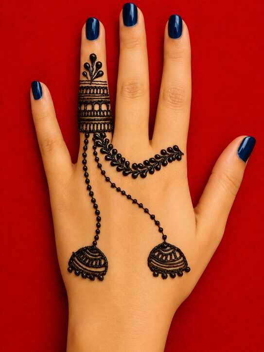50 Latest Eid Mehndi Designs 2026 for Girls & Women 7 Simple Eid Mehndi Design 2026