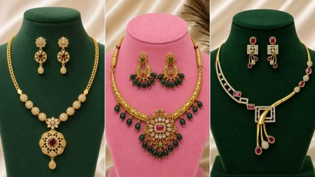 Choker Necklace Set for Women