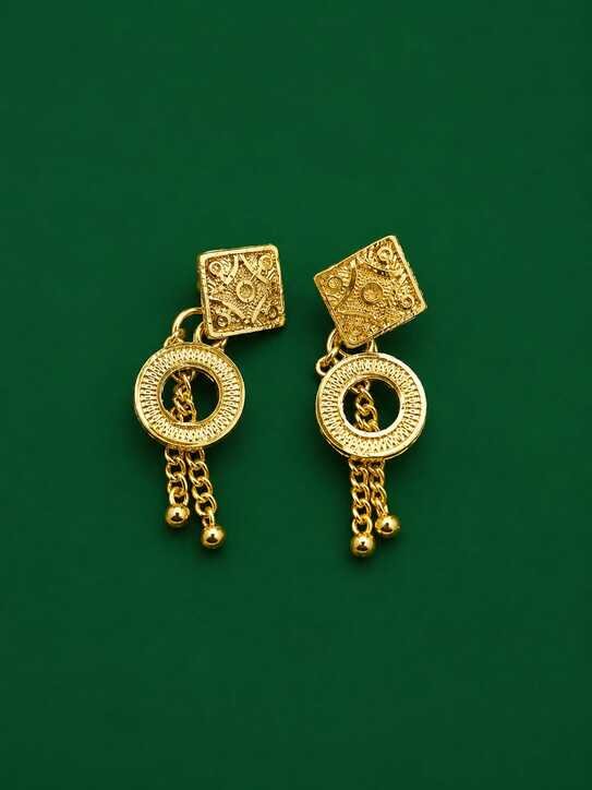 Gold plated Earrings Small