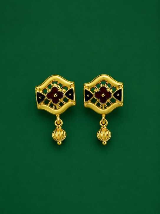 AD Earrings Design for Daily Wear