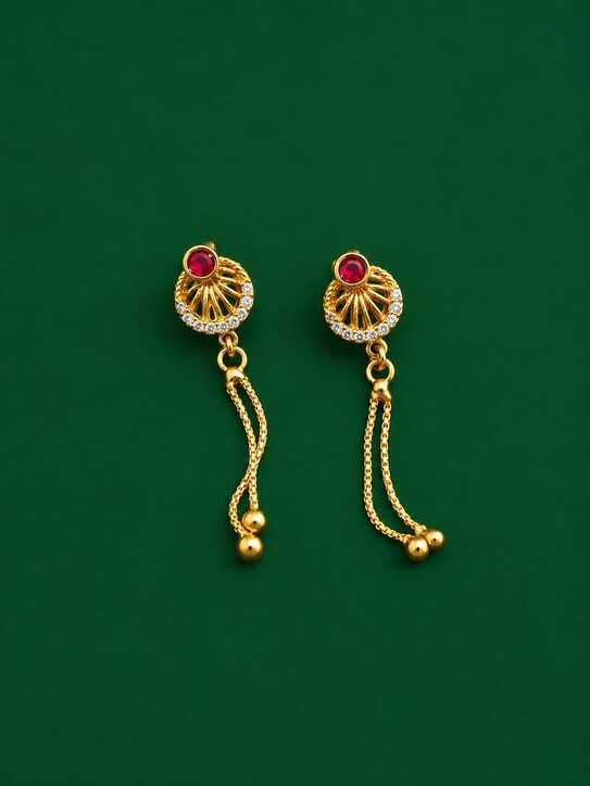 AD Earrings Design for Daily Wear