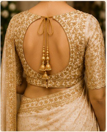 Dori Latkan Blouse Back Design