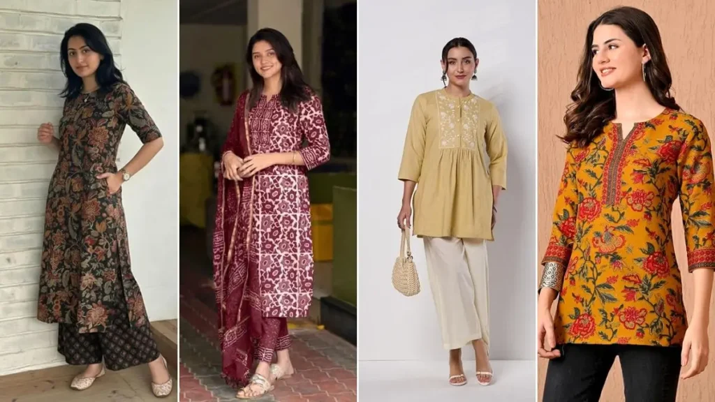 Office Wear Kurtis for Women