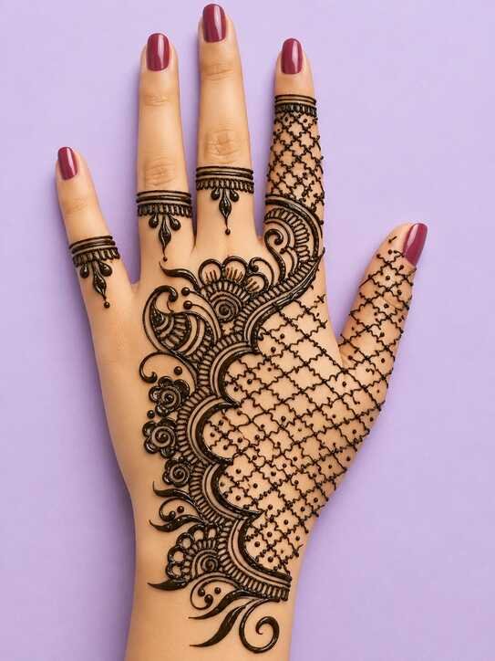 simple mehndi Designs