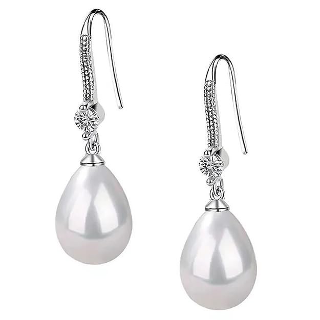 Earrings Designs: 5 Trendy Pearl Earrings for Women to Match Every Outfit 2026 7 Silver Plated Earrings