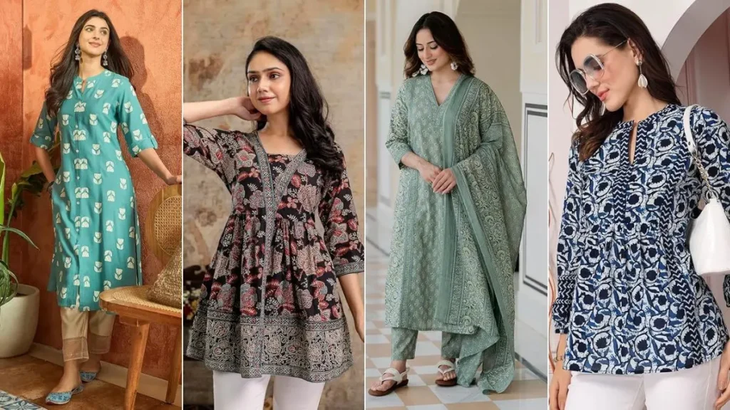 Floral Printed Kurta for Women
