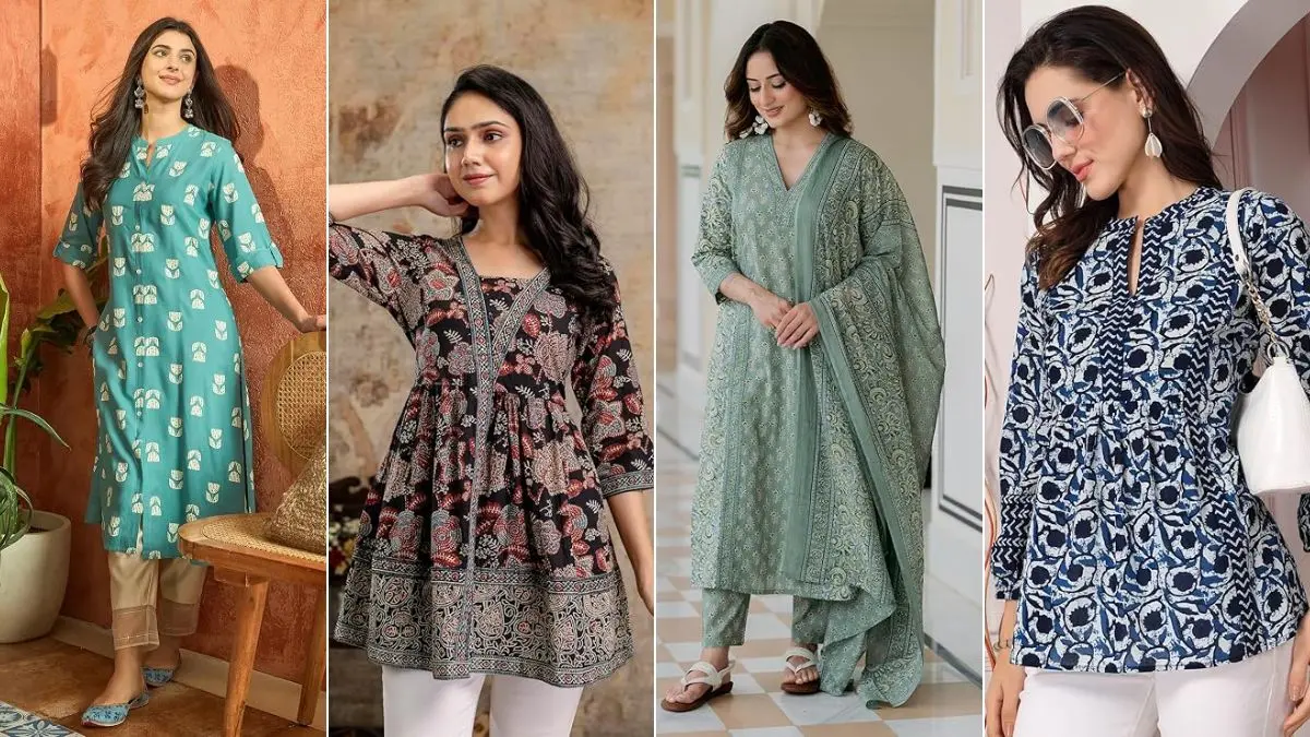 Floral Printed Kurta for Women