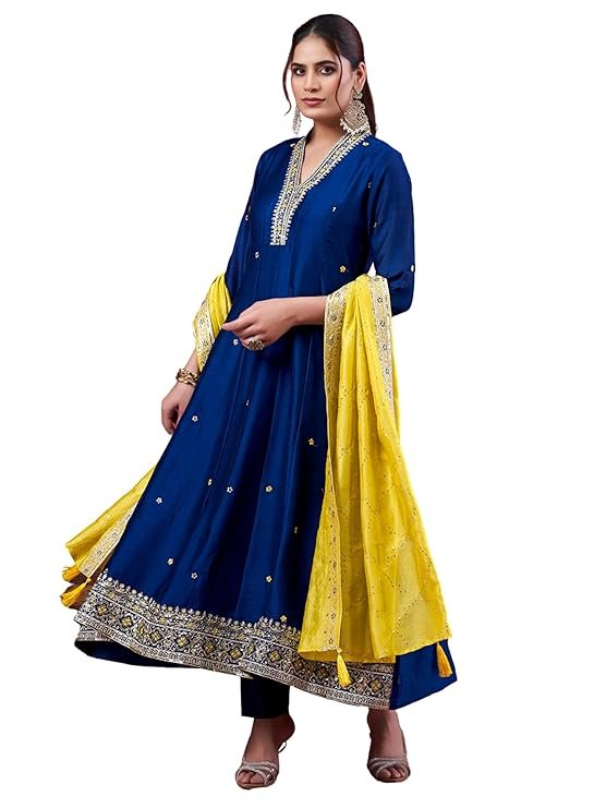 Beautiful Anarkali Kurta Set Designs for Women to Try This Season 2026 7 Best Anarkali Kurta Set for Women 2026 – Stylish Embroidered & Silk Kurta Sets with Dupatta