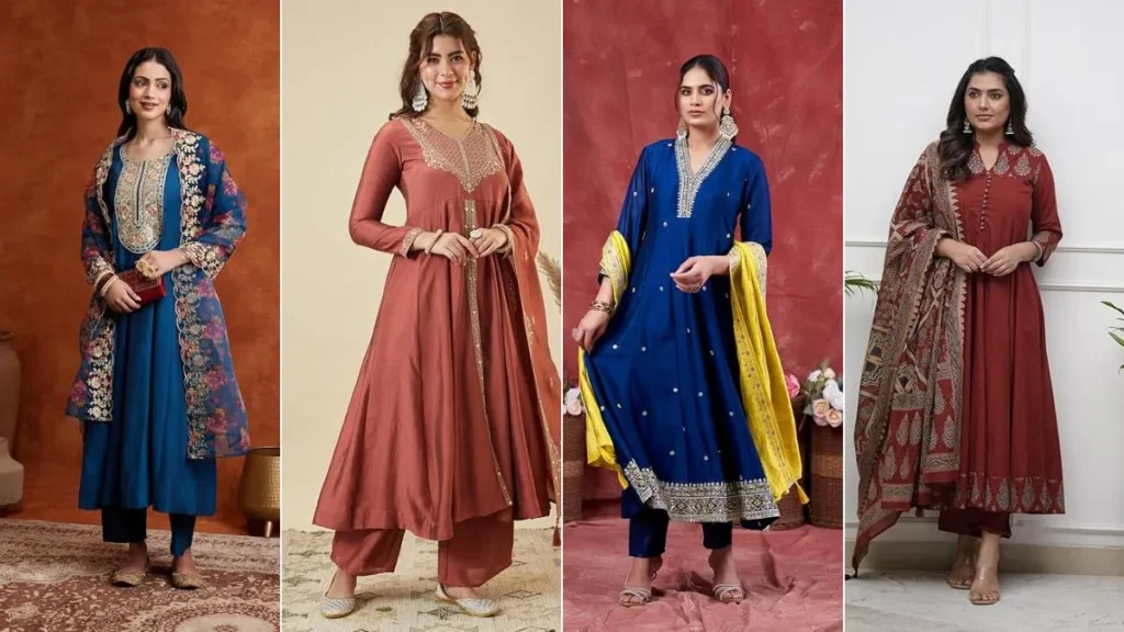Beautiful Anarkali Kurta Set Designs for Women to Try This Season 2026 2 Anarkali Kurta Set Designs for Women