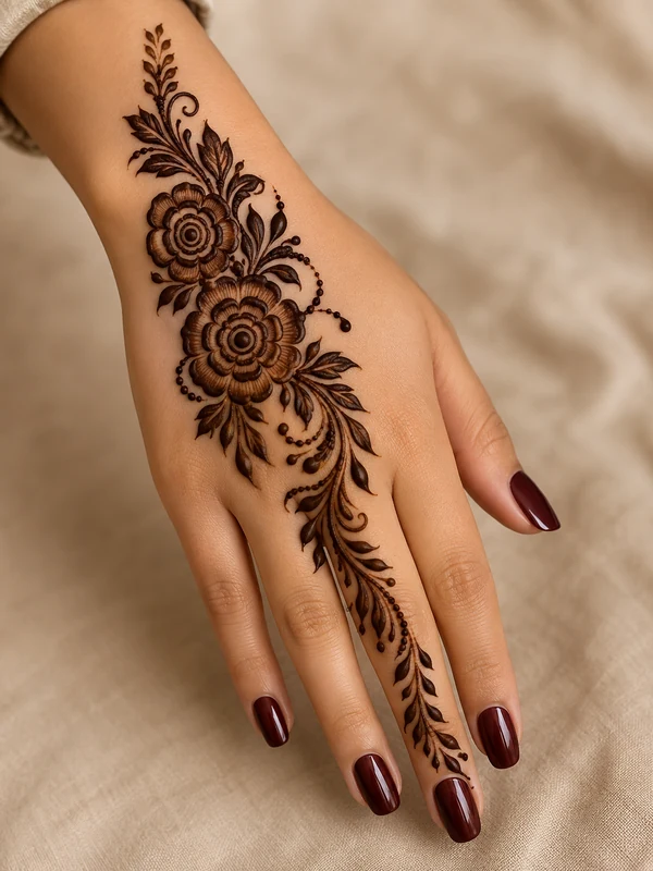 Mahandi Dijain Photo: Simple Arabic Mehndi Designs For Rakshbandhan 15 Arabic Mehndi Designs, Arabic Mehndi Designs 2026, Latest Mehndi Designs, Arabic Henna, Simple Arabic Mehndi, mahandi dijain photo