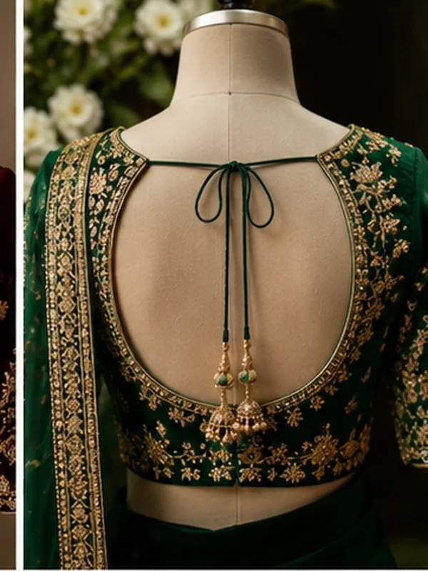 25 Beautiful Bridal Blouse Designs to Pair With Sarees 2026 10 Bridal Blouse Designs, Bridal Blouse Designs 2026, Bridal Saree Blouse, Wedding Blouse Designs, Designer Blouse, Blouse Back Designs, Bridal Wear, Saree Blouse Designs, Indian Bridal Fashion, Embroidered Blouse, Festive Blouse