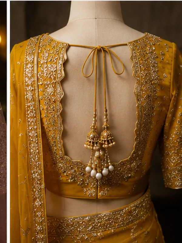 25 Beautiful Bridal Blouse Designs to Pair With Sarees 2026 21 Bridal Blouse Designs, Bridal Blouse Designs 2026, Bridal Saree Blouse, Wedding Blouse Designs, Designer Blouse, Blouse Back Designs, Bridal Wear, Saree Blouse Designs, Indian Bridal Fashion, Embroidered Blouse, Festive Blouse