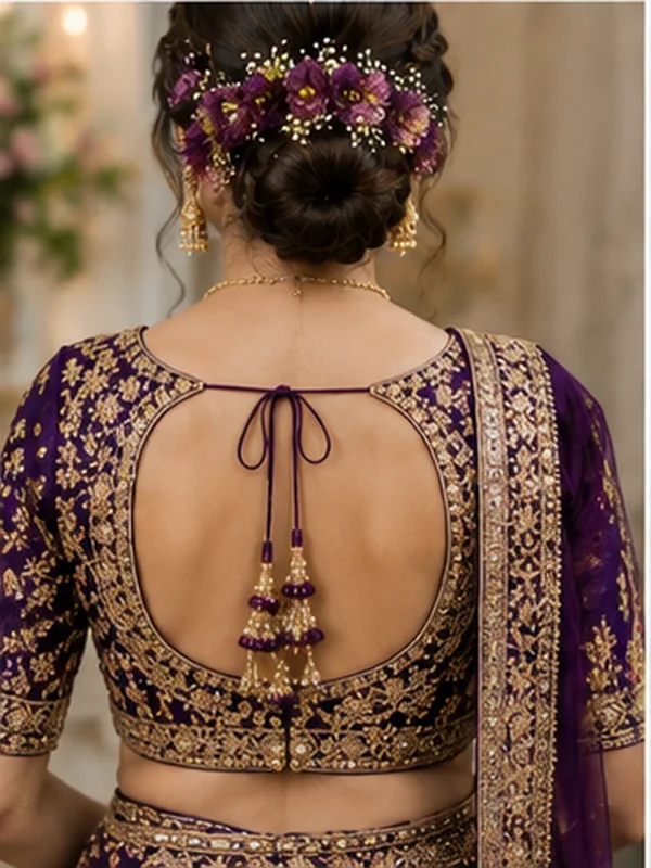 25 Beautiful Bridal Blouse Designs to Pair With Sarees 2026 15 Bridal Blouse Designs, Bridal Blouse Designs 2026, Bridal Saree Blouse, Wedding Blouse Designs, Designer Blouse, Blouse Back Designs, Bridal Wear, Saree Blouse Designs, Indian Bridal Fashion, Embroidered Blouse, Festive Blouse