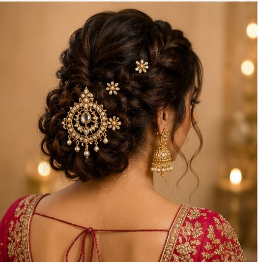 Bridal Hairstyles, Bridal Hairstyle Ideas, Indian Bridal Hairstyles, Wedding Hairstyles, Bridal Bun, Bridal Braid, Floral Bridal Hairstyle, Bridal Hair Accessories, Wedding Hair Ideas, Traditional Bridal Hairstyle, Bridal Hair 2026, Indian Wedding Hairstyles, Latest Bridal Hairstyles, Bridal Look, Wedding Inspiration