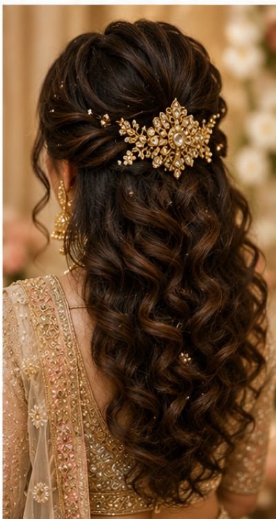 Bridal Hairstyles, Bridal Hairstyle Ideas, Indian Bridal Hairstyles, Wedding Hairstyles, Bridal Bun, Bridal Braid, Floral Bridal Hairstyle, Bridal Hair Accessories, Wedding Hair Ideas, Traditional Bridal Hairstyle, Bridal Hair 2026, Indian Wedding Hairstyles, Latest Bridal Hairstyles, Bridal Look, Wedding Inspiration