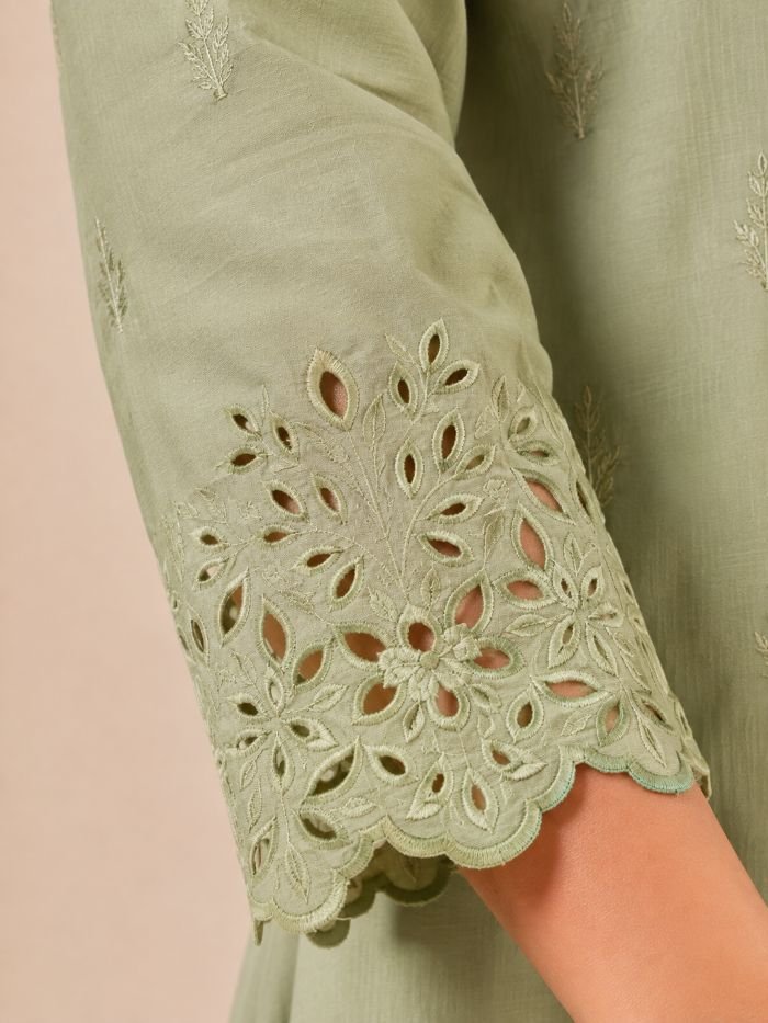 Cutwork Sleeve Designs